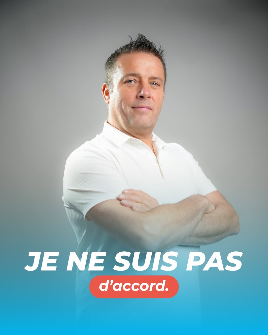 Visuel &laquo; Je ne suis pas d'accord &raquo;