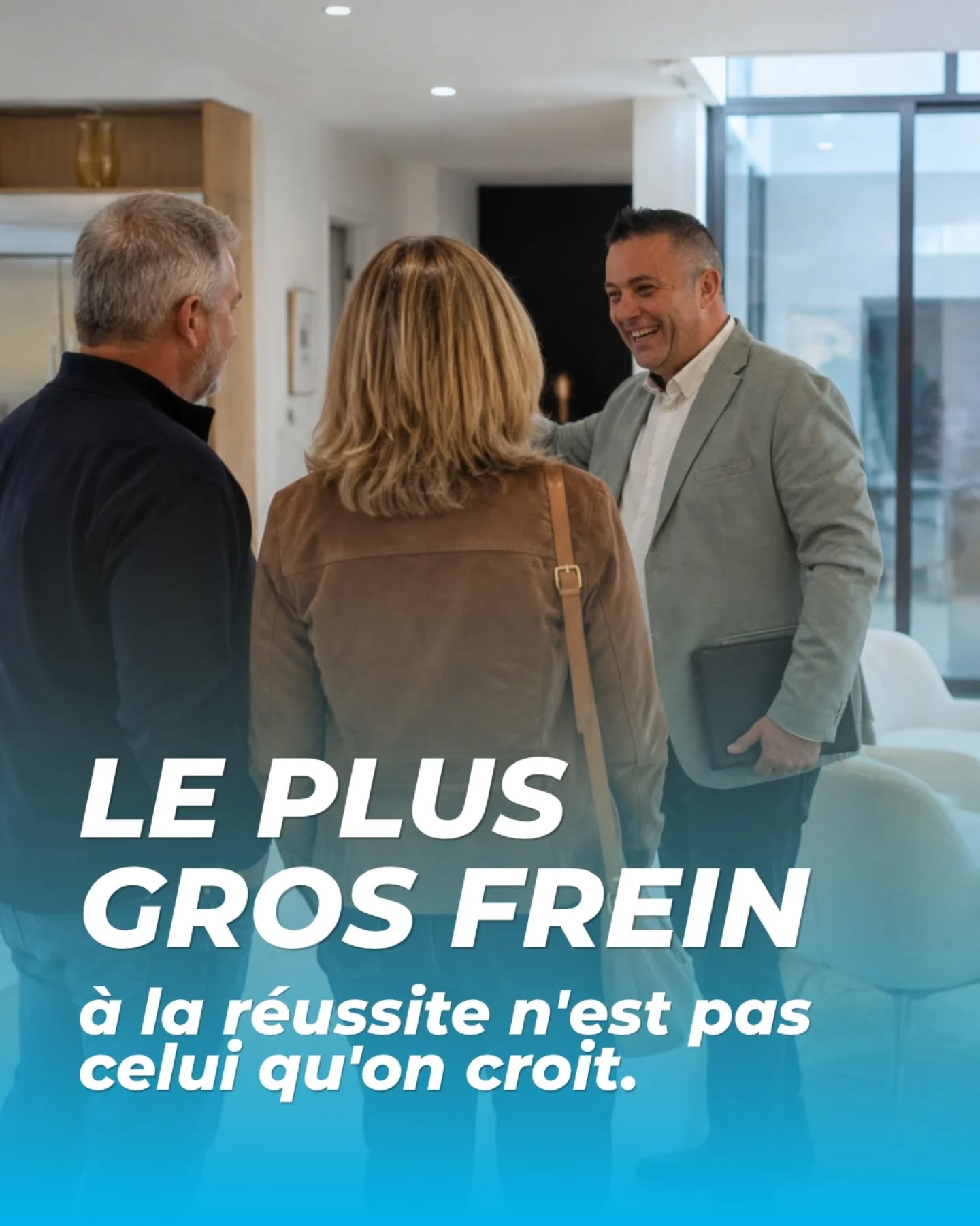 Visuel &laquo; Le frein &agrave; la r&eacute;ussite &raquo;